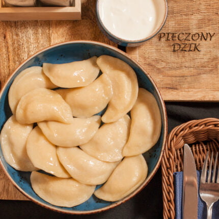 Pierogi ze słonym serem