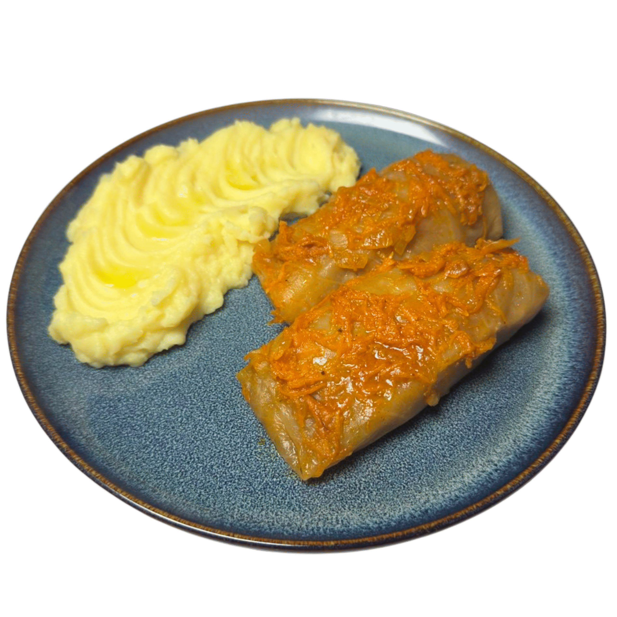 PD. Gołąbki z ziemniakami tłuczonymi